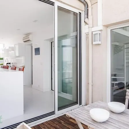 Apartment D'exception En Premiere Ligne Avec Parking Arcachon